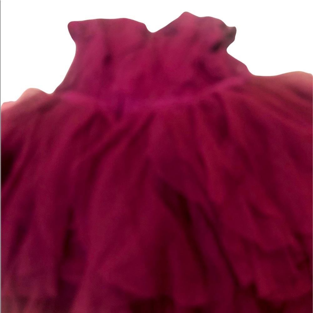 Purple tulle toddler dress